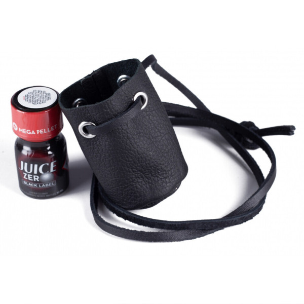 Leather Poppers Pouch