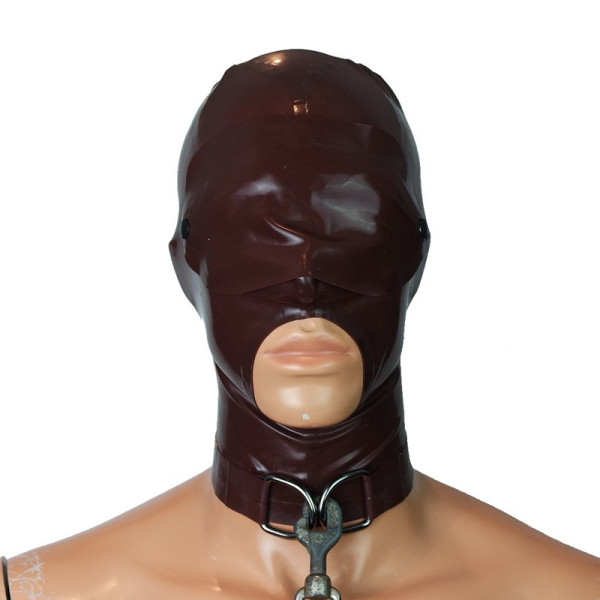 face fuck bondage mask with detachable eye mask