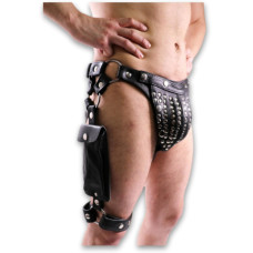 Leather Jockstrap SMALL  (ONE ONLY)