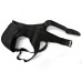 Men Black Leather Jock Strap 36" - 38"