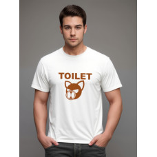 Toilet Pig Cotton T-shirt